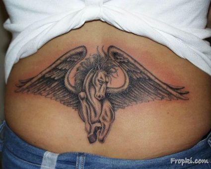 Lower Back Tattoo Design